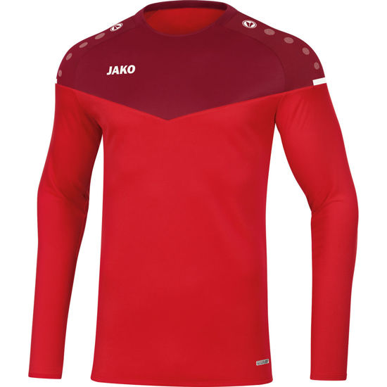 Afbeeldingen van JAKO Sweater Champ 2.0 rood/wijnrood (8820/01) - SALE